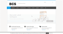 Desktop Screenshot of barcodecreatorsoftware.com