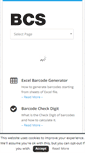 Mobile Screenshot of barcodecreatorsoftware.com